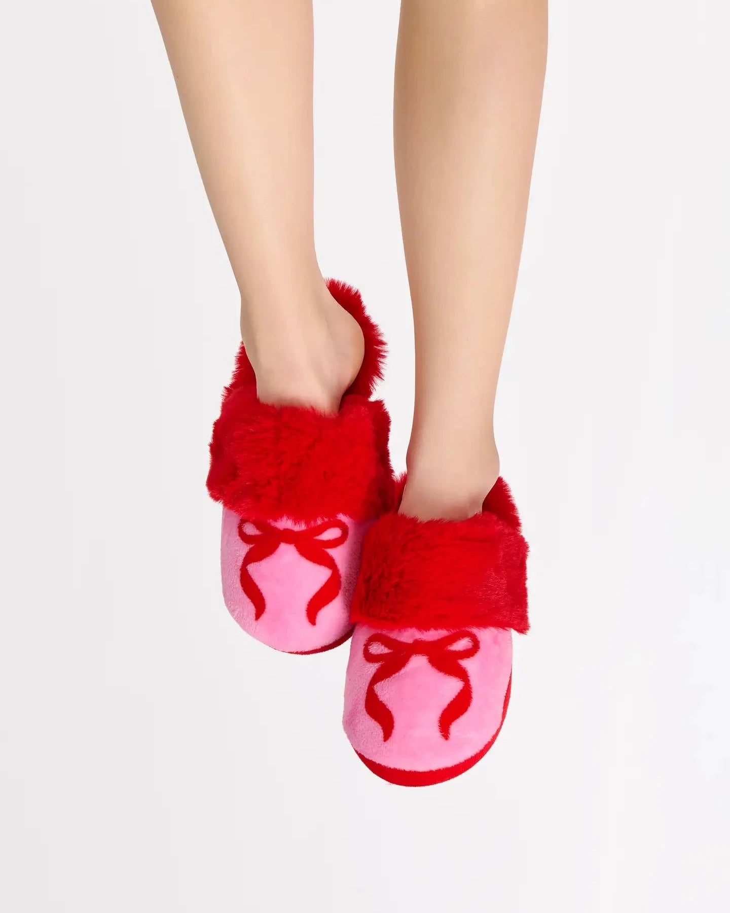 Ultra Soft Bow Slippers