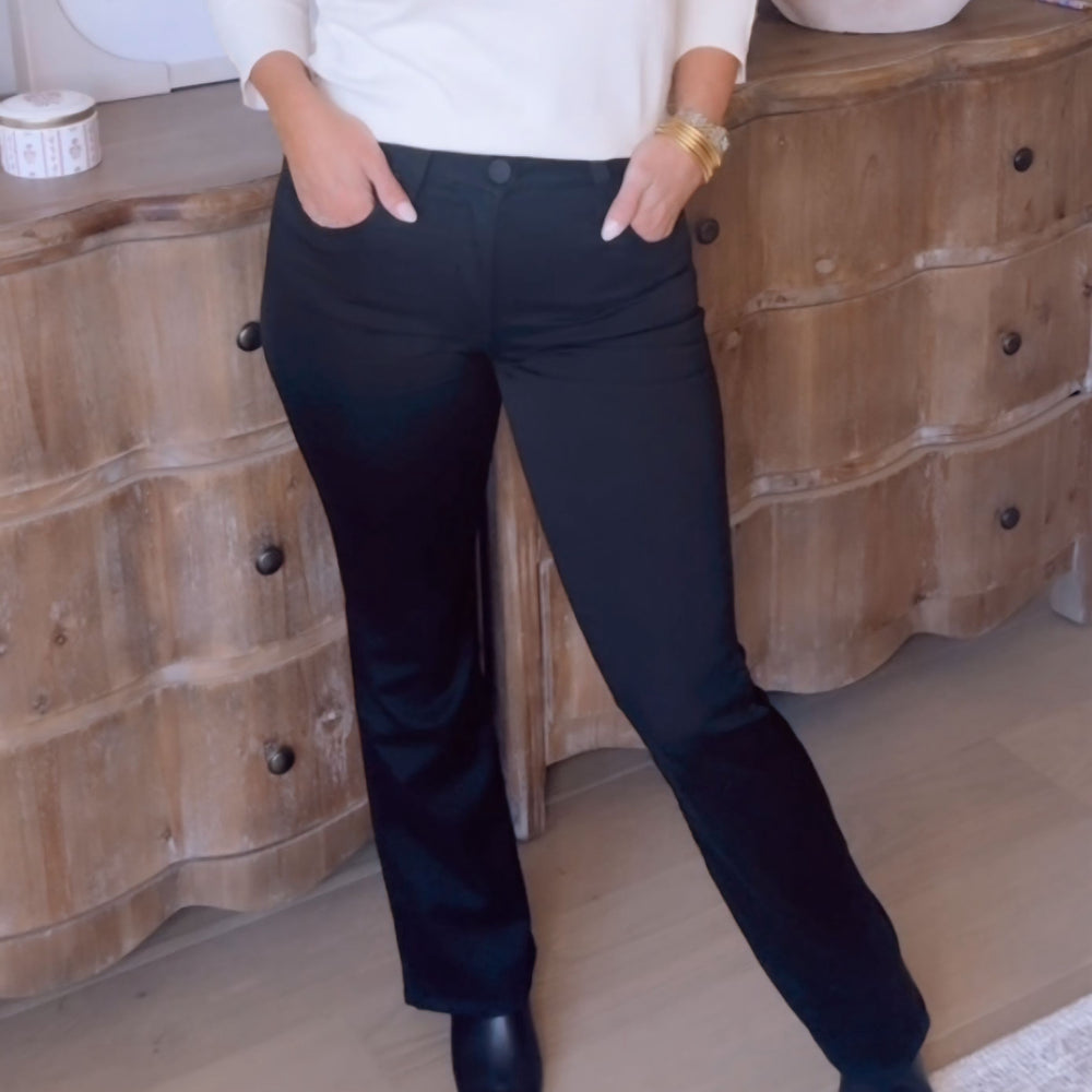 
                      
                        Kut- Natalie High Rise Bootcut- Black
                      
                    