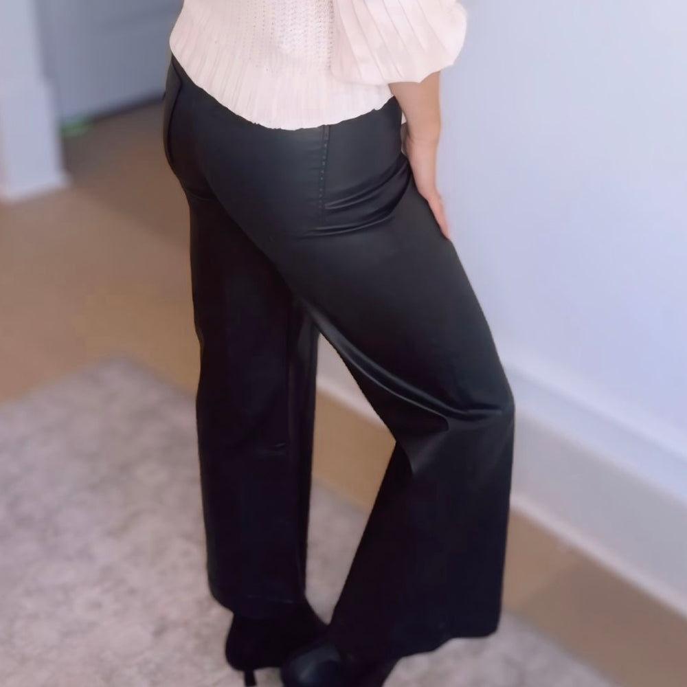 KUT Meg Faux Leather Pant