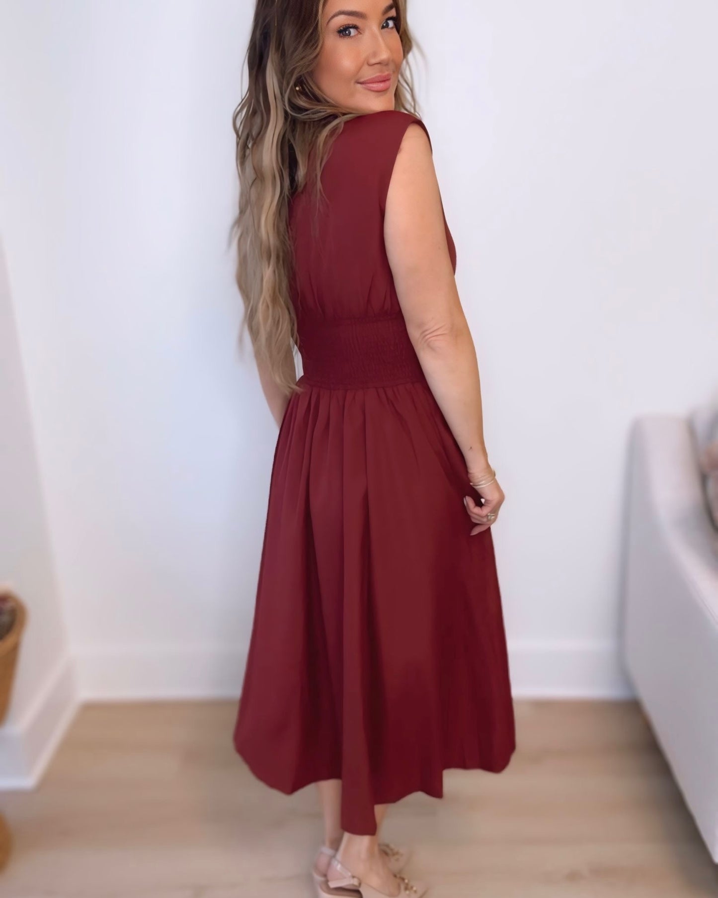 Have Hope V-Neck Midi