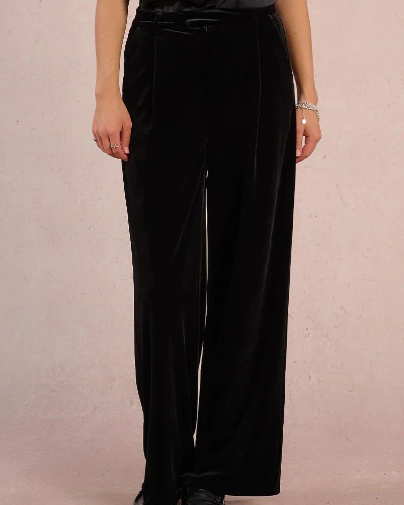 
                      
                        Mada Velvet Dress Pants
                      
                    