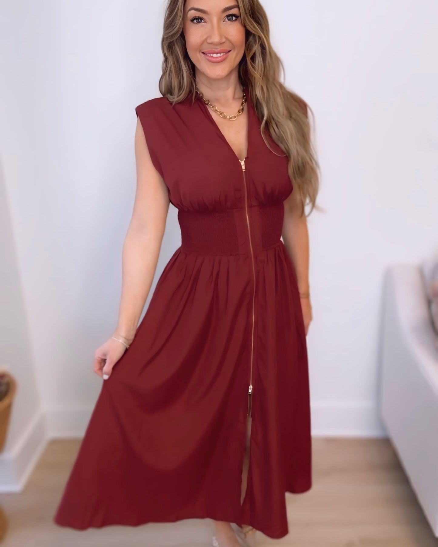 Have Hope V-Neck Midi