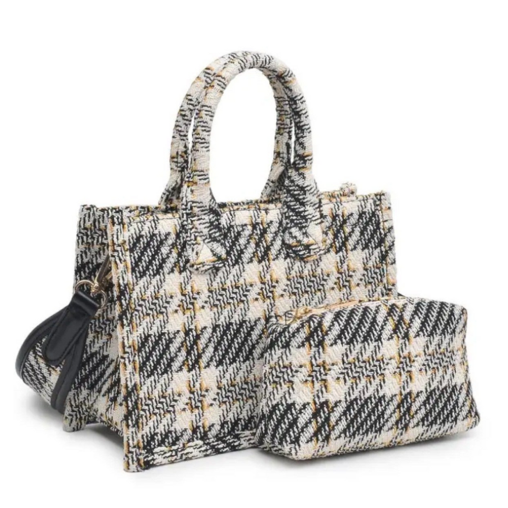 Edina Tweed Handbag