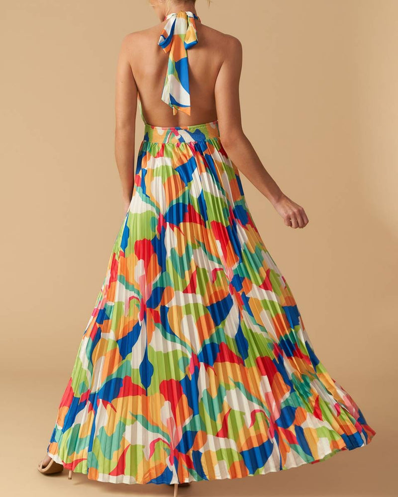 Breeze Through Paradise Maxi Dress