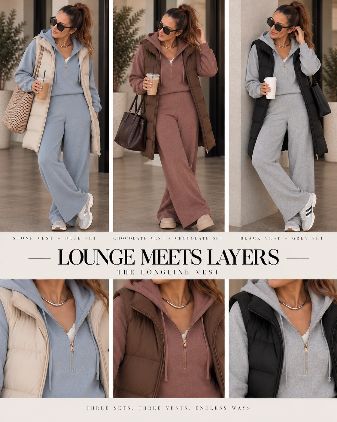 Victoria Longline Puffer Vest