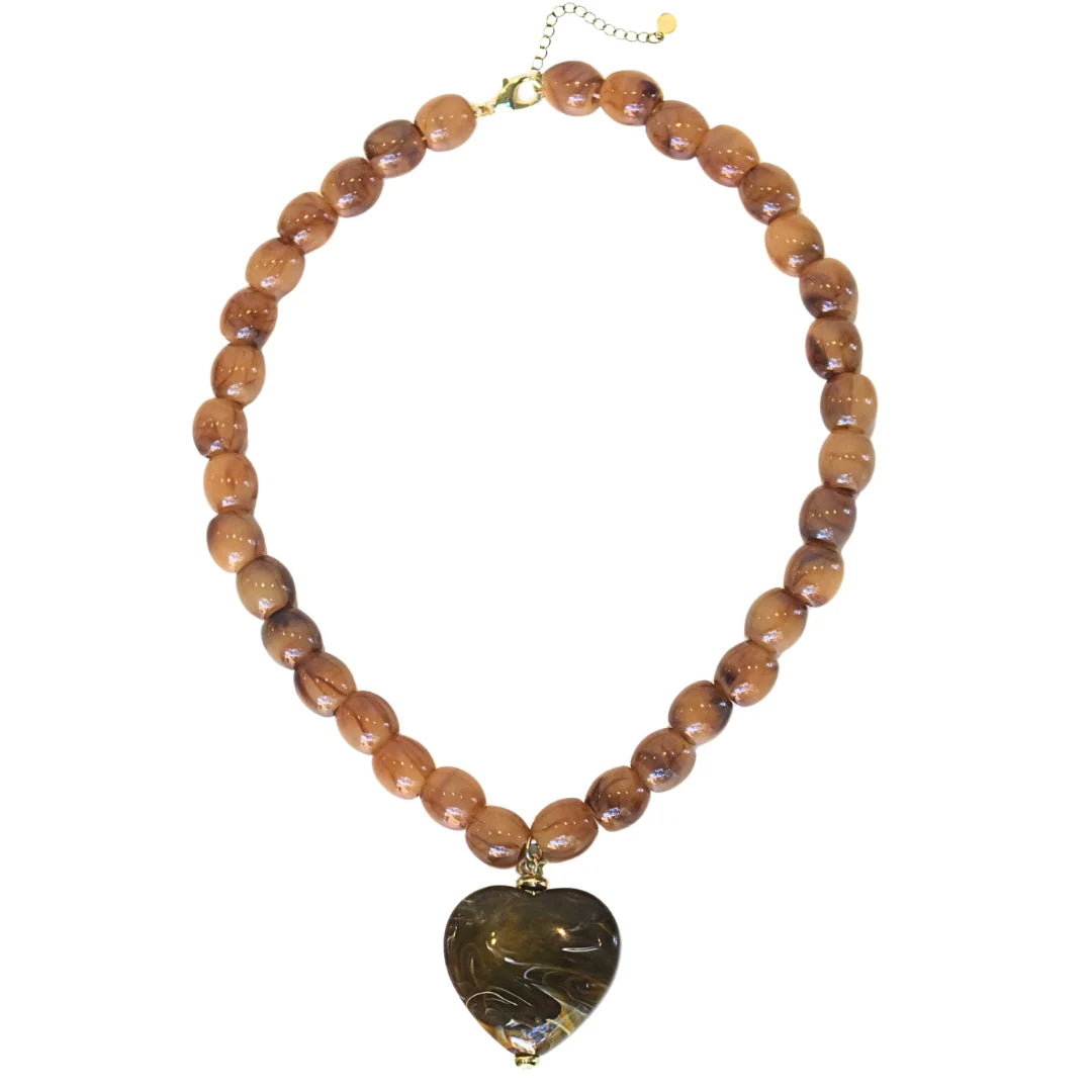 Amour Beaded Necklace