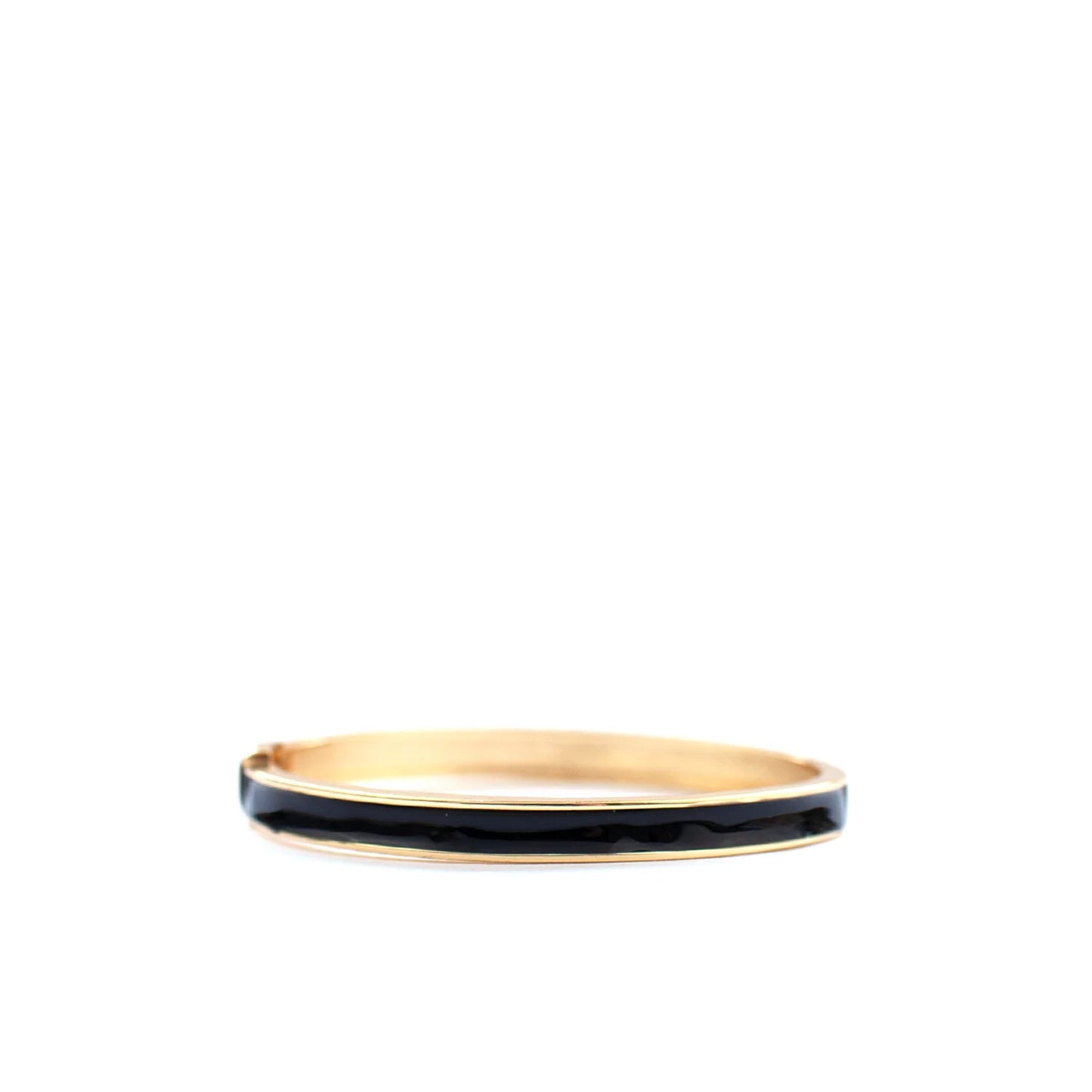 5mm Black Enamel Bangle