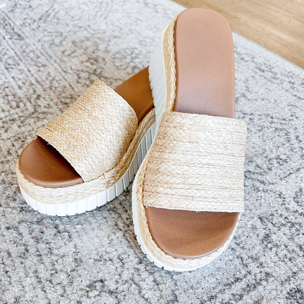 Yancey Woven Wedge Sandal