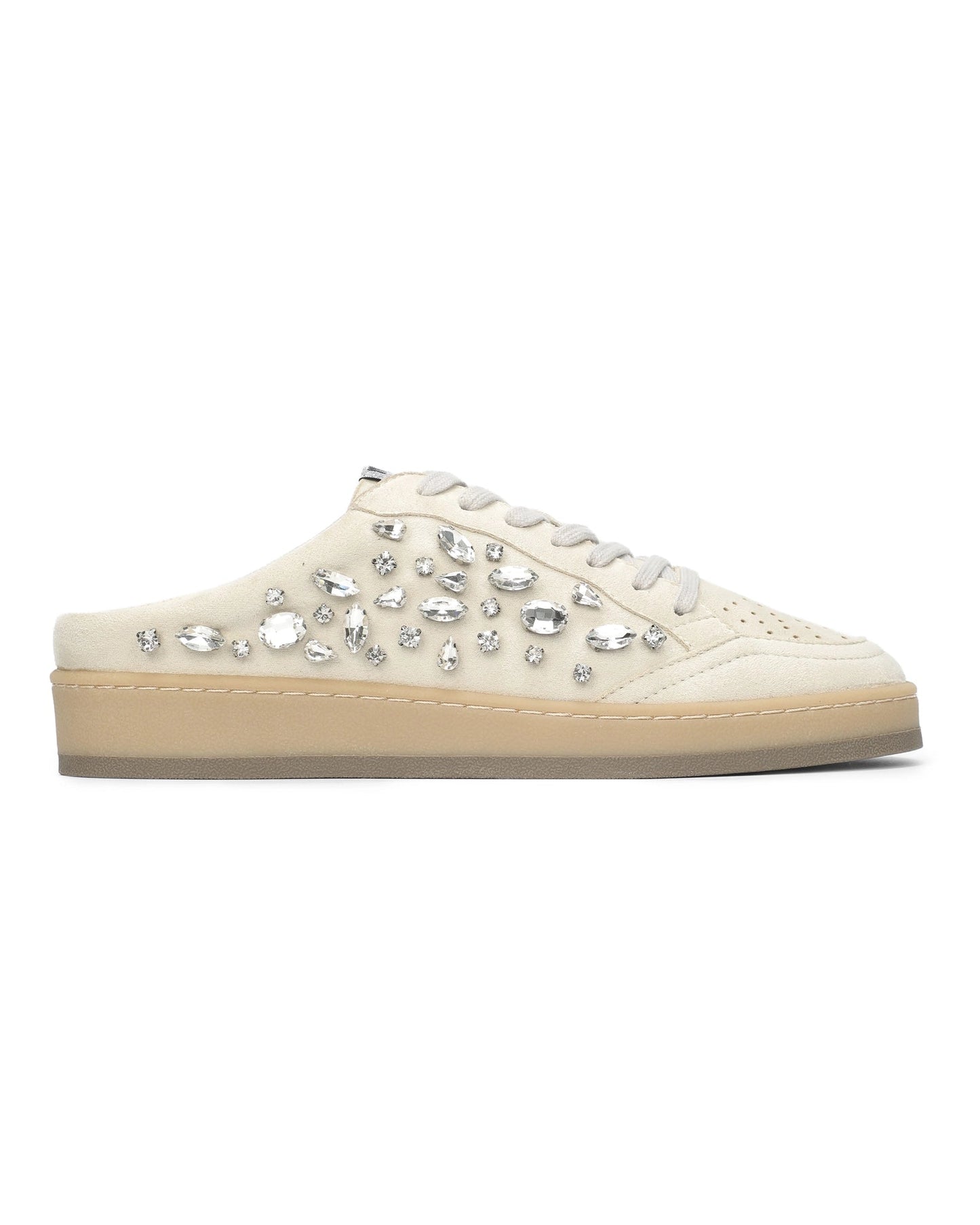 Stella Crystal Slip-On Mule Sneaker