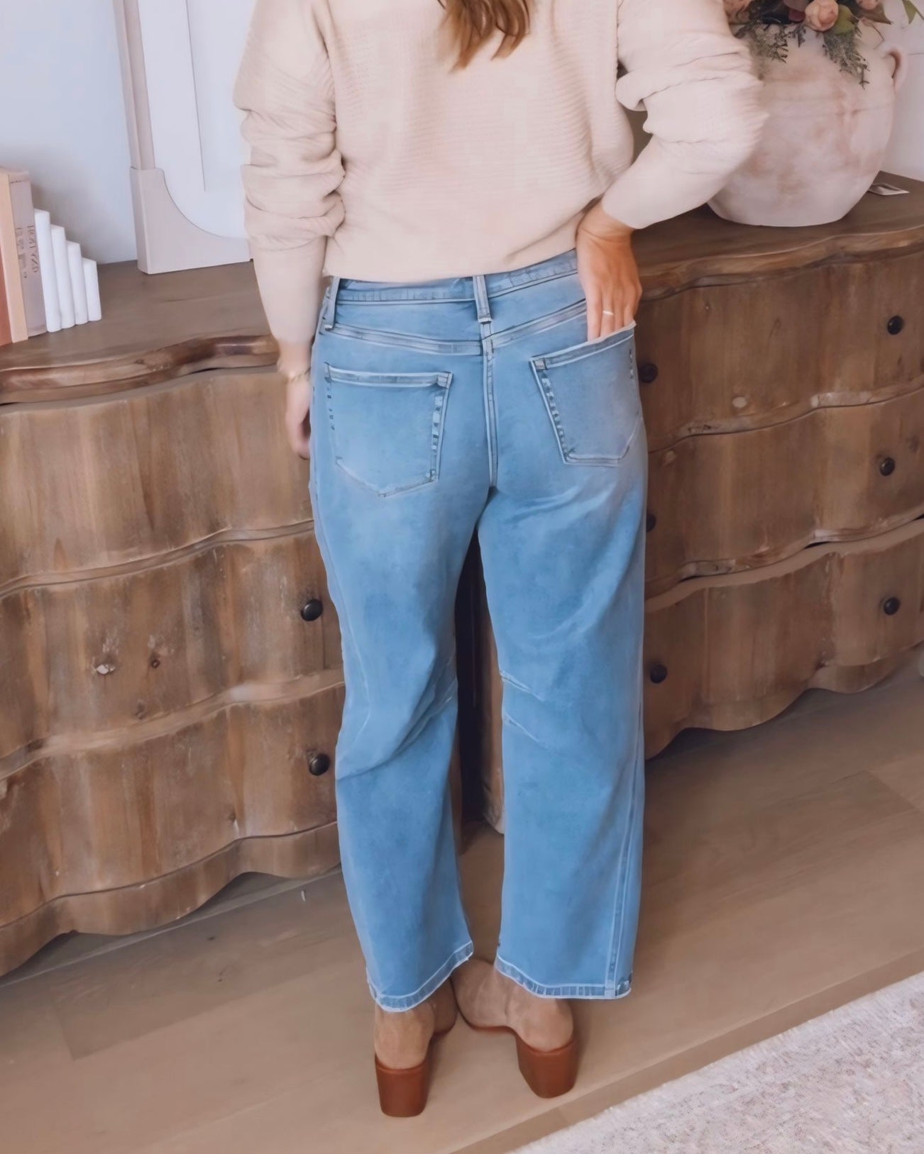 Kate High Rise Barrel Jeans