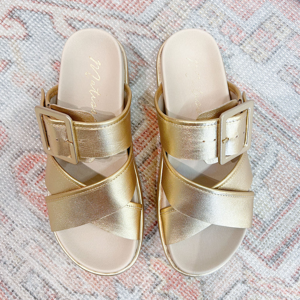 
                      
                        Micah Platform Sandal
                      
                    