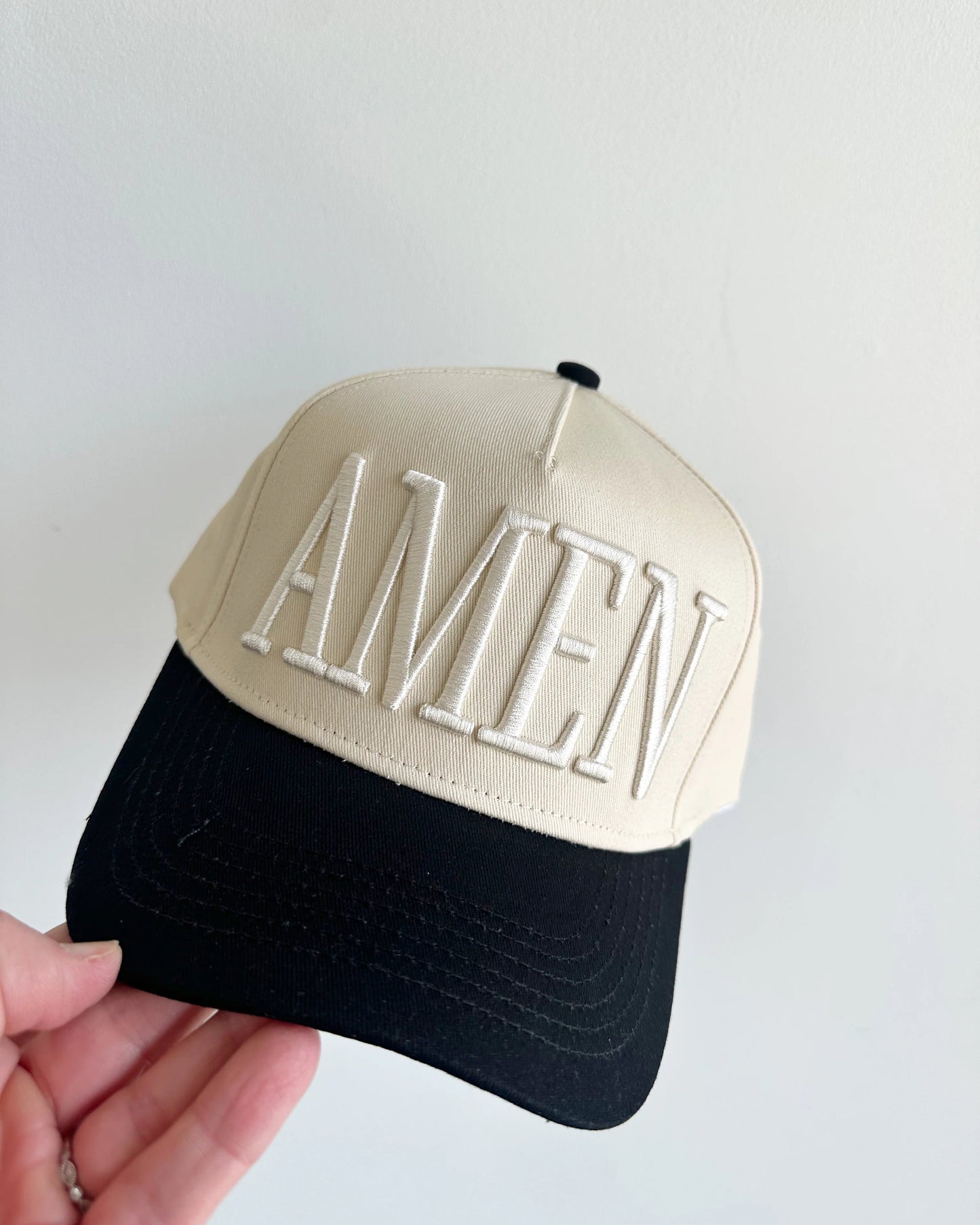 Amen Trucker Hat- Black