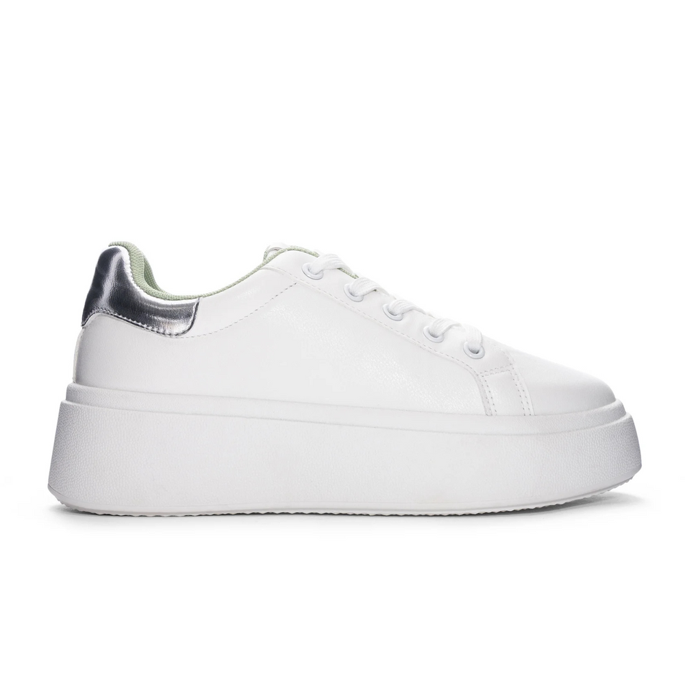 
                      
                        Record Smooth Platform Sneaker
                      
                    