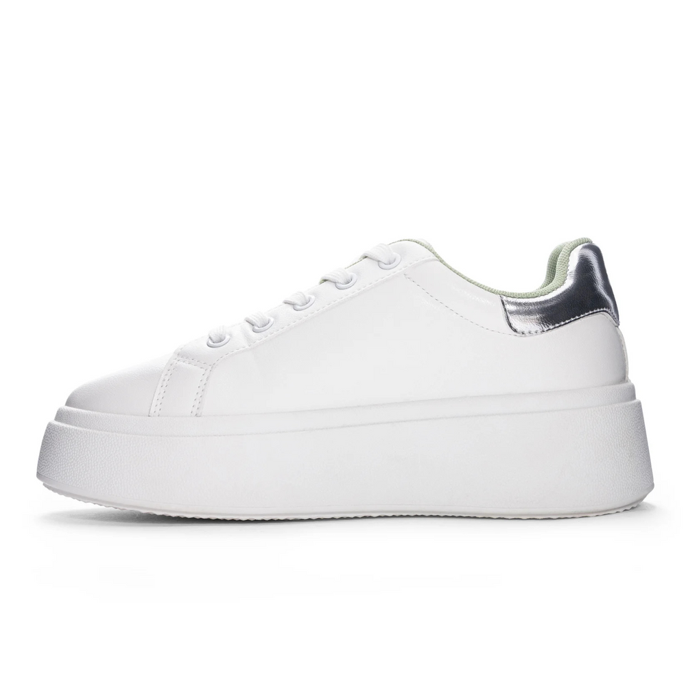 
                      
                        Record Smooth Platform Sneaker
                      
                    