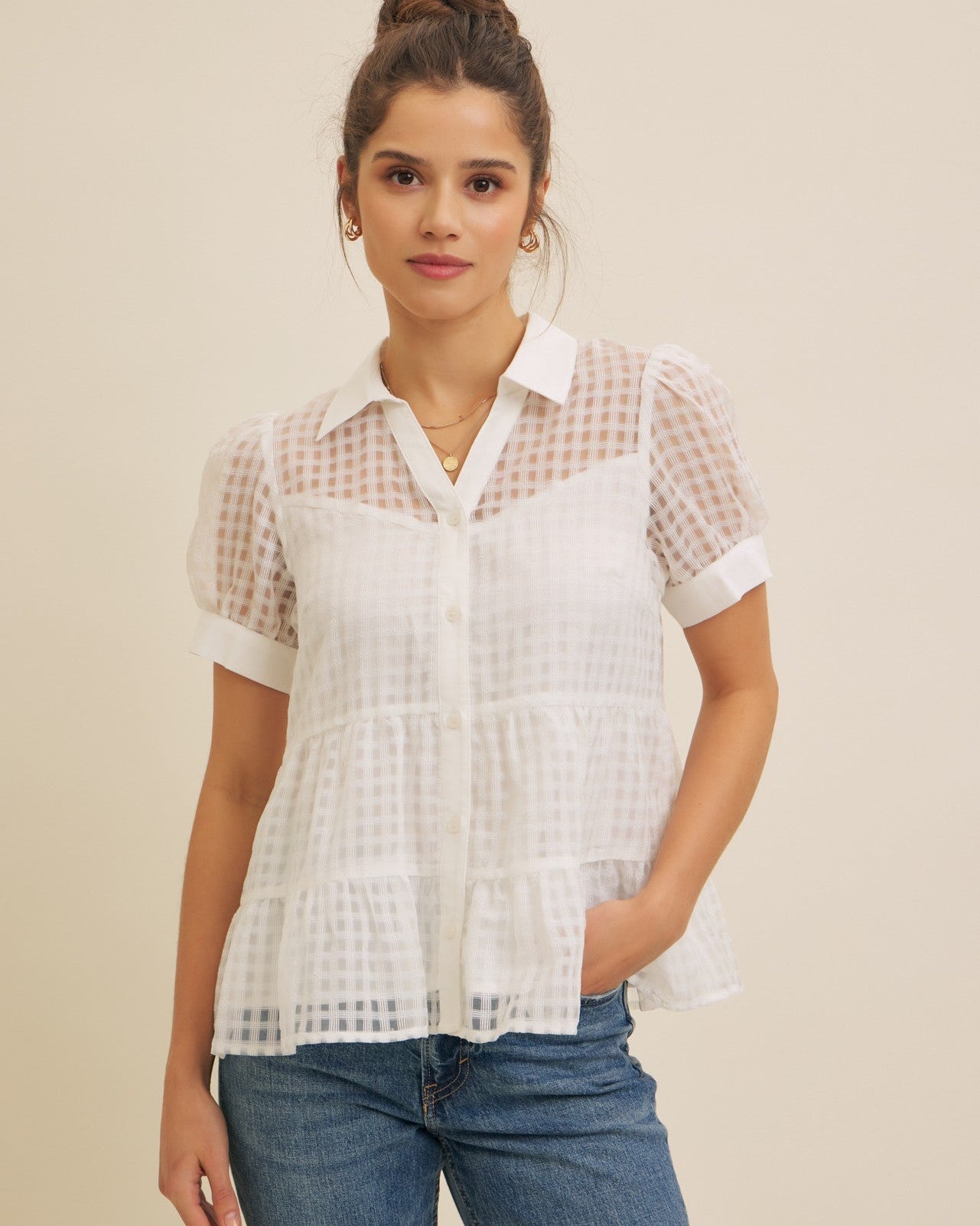 Orla Button Down Top