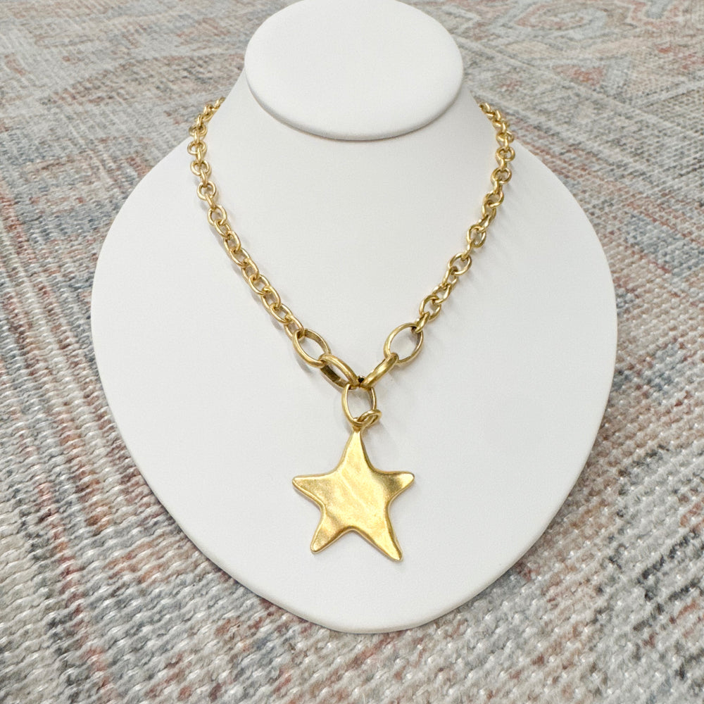 Scarlette Star Pendant Necklace & Bracelet