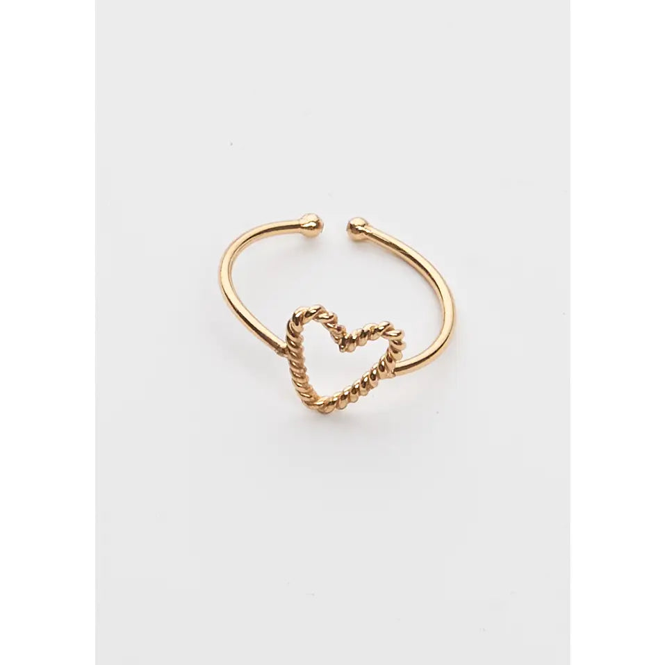 
                      
                        Adjustable Heart Ring
                      
                    