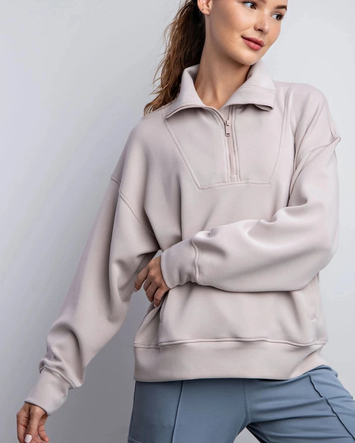 Scuba Quarter Zip Pullover