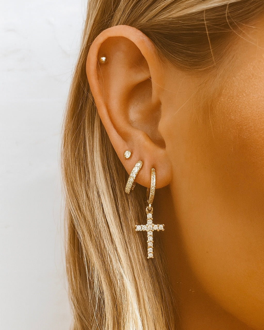 Tina Pave Earring