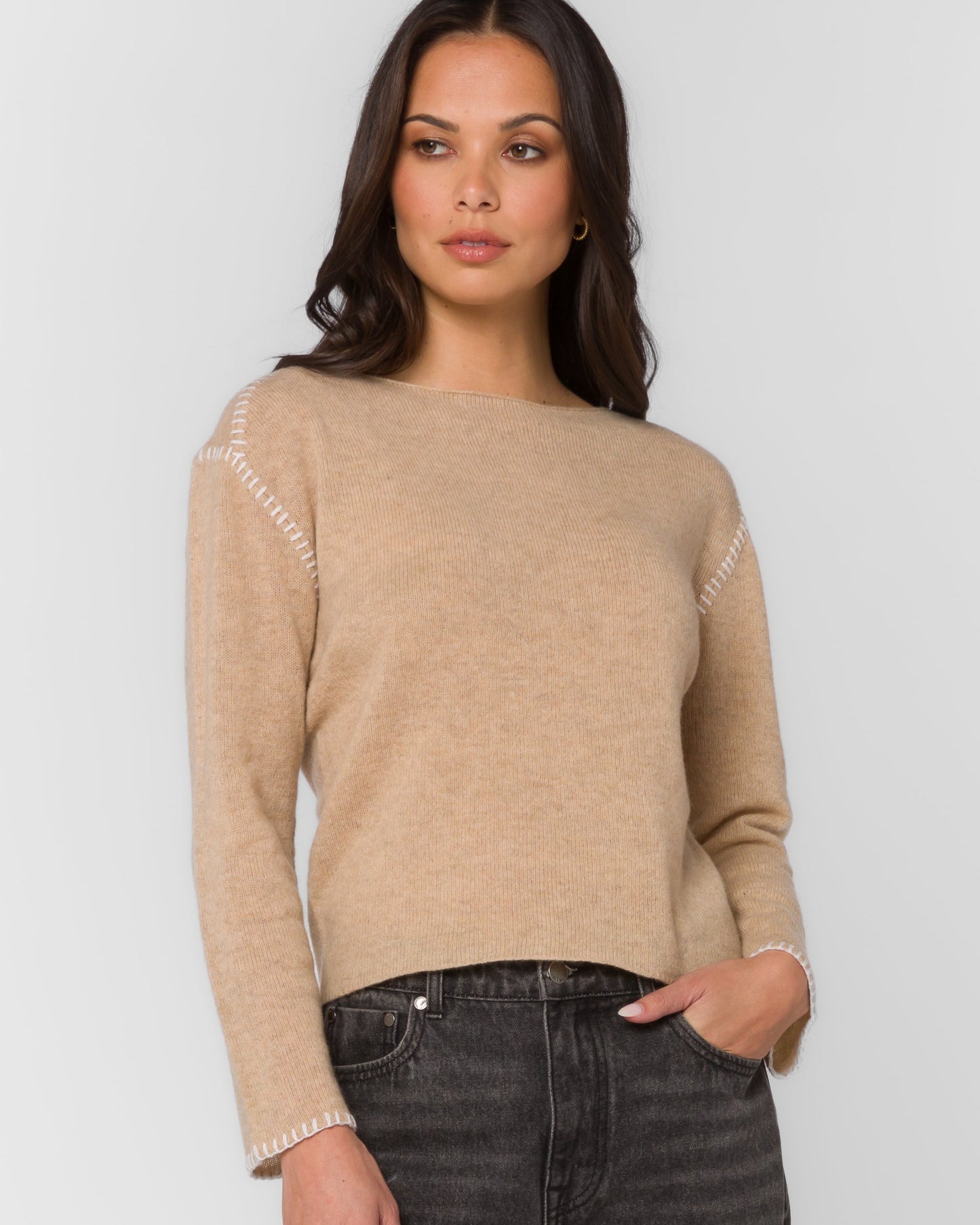 Arbor Stitch Detail Sweater