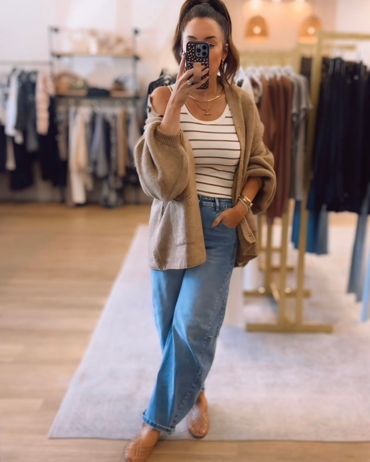 Farrah Striped Tanks