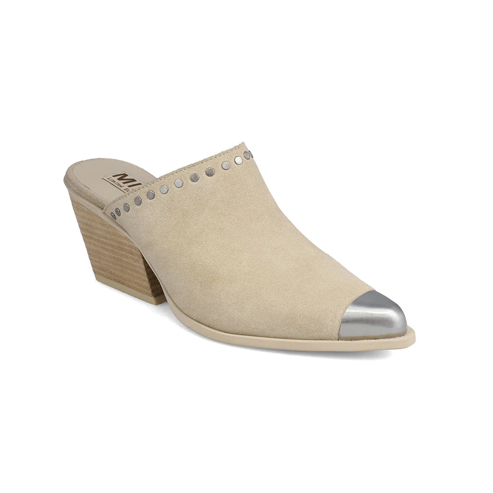 Dixi Studded Heeled Mules