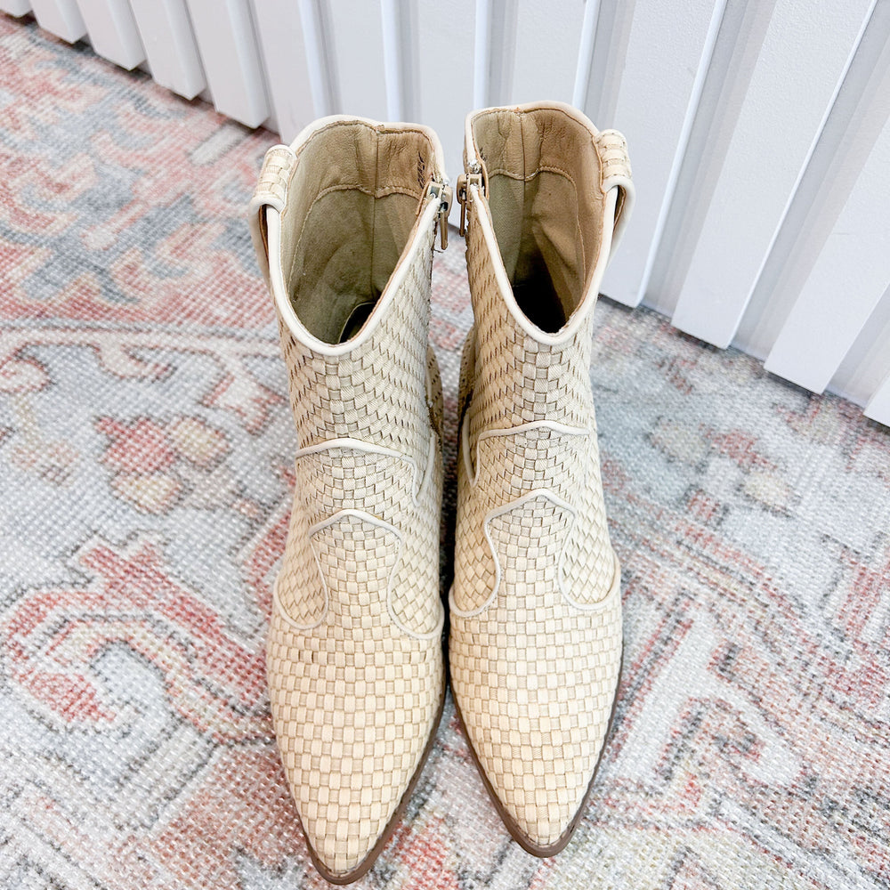 Woven On-Trend Booties