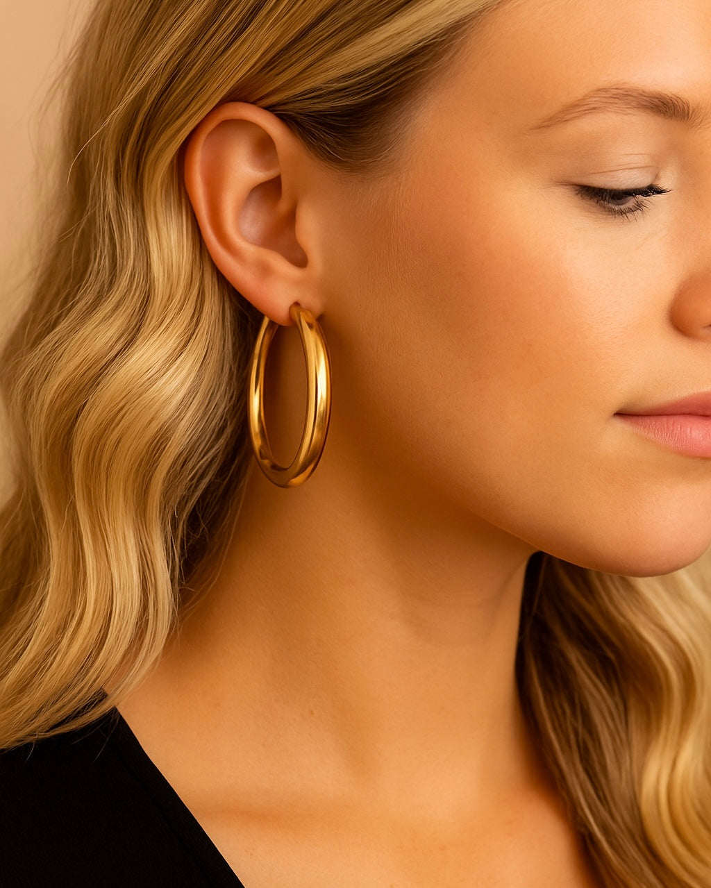 Charlie Hoop Earrings