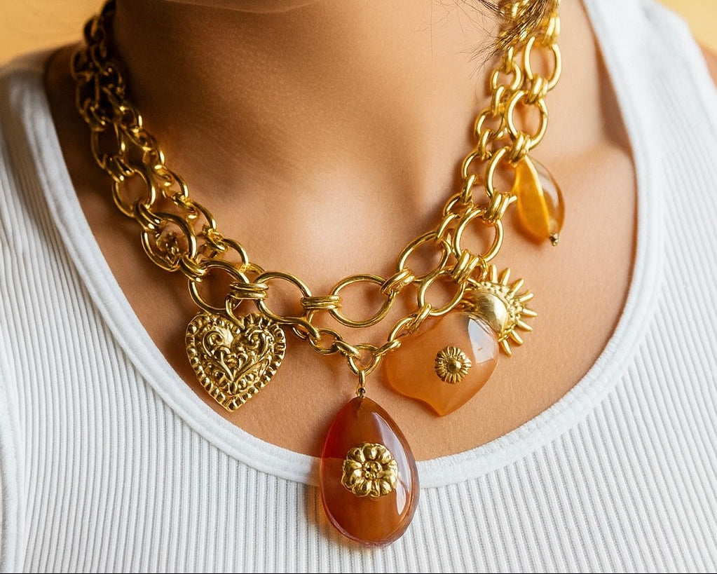 Hazel Charm Necklace