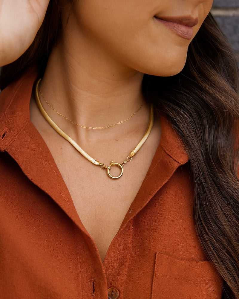 Kaidra Front Clasp Necklace