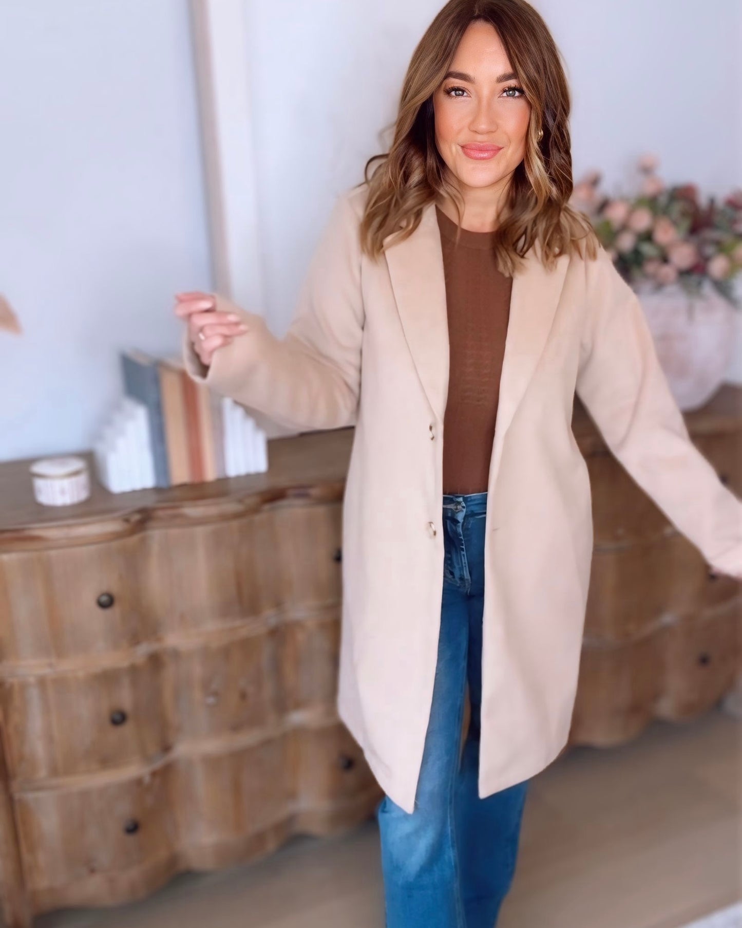 Brodie Contrast Padded Coat