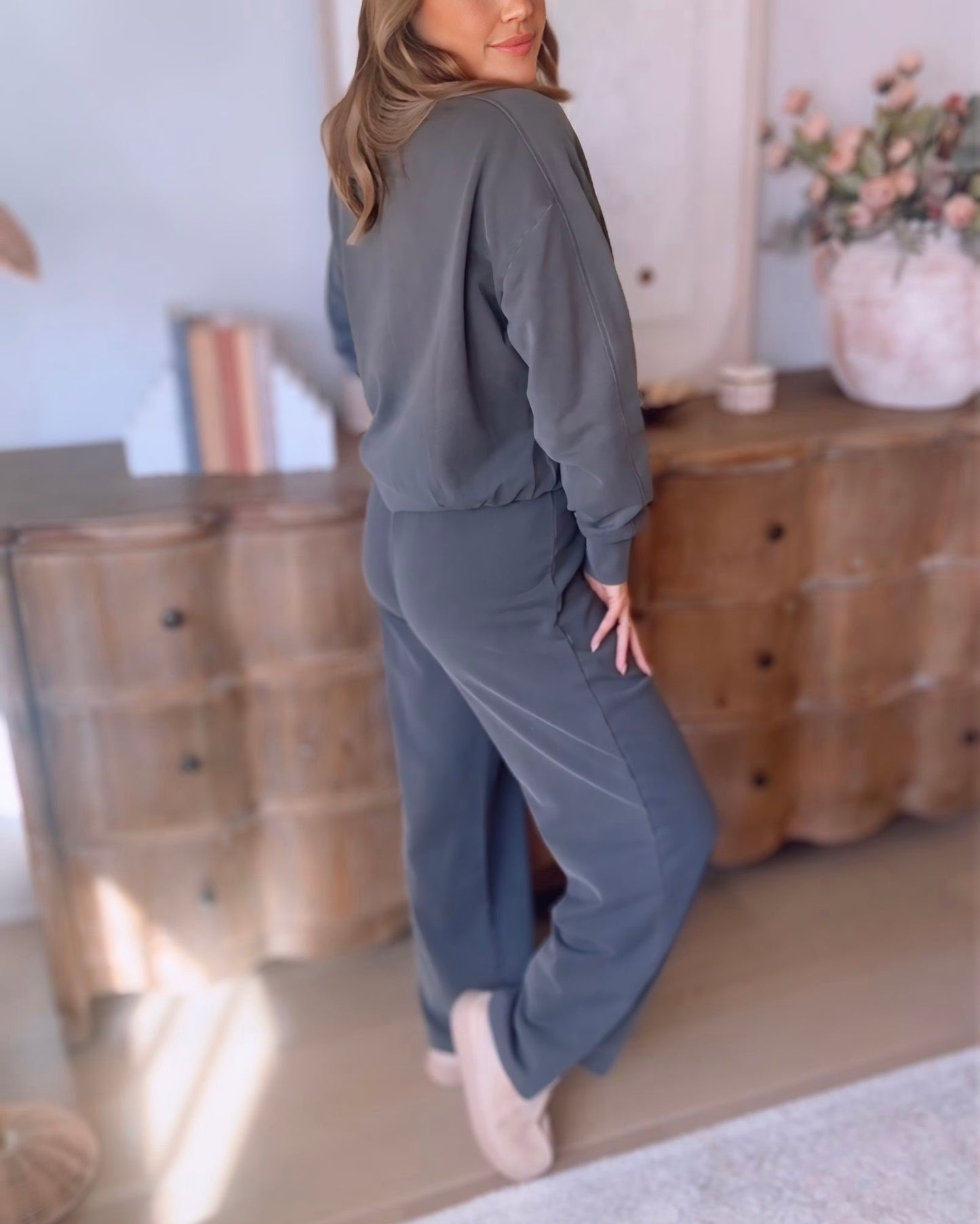 Jaz Wide Leg Sweatpants