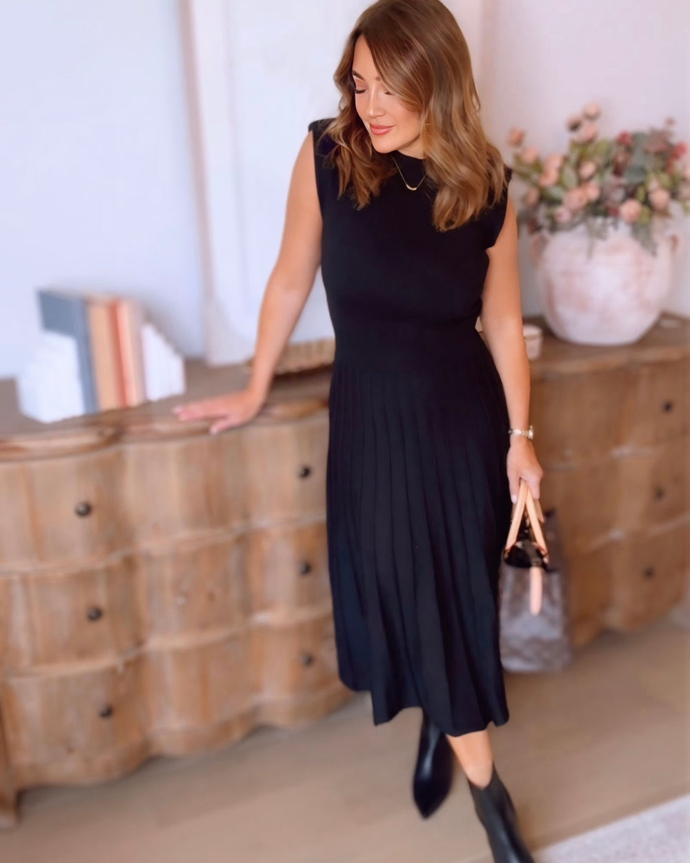 Elizabeth Sleeveless Knit Maxi Dress