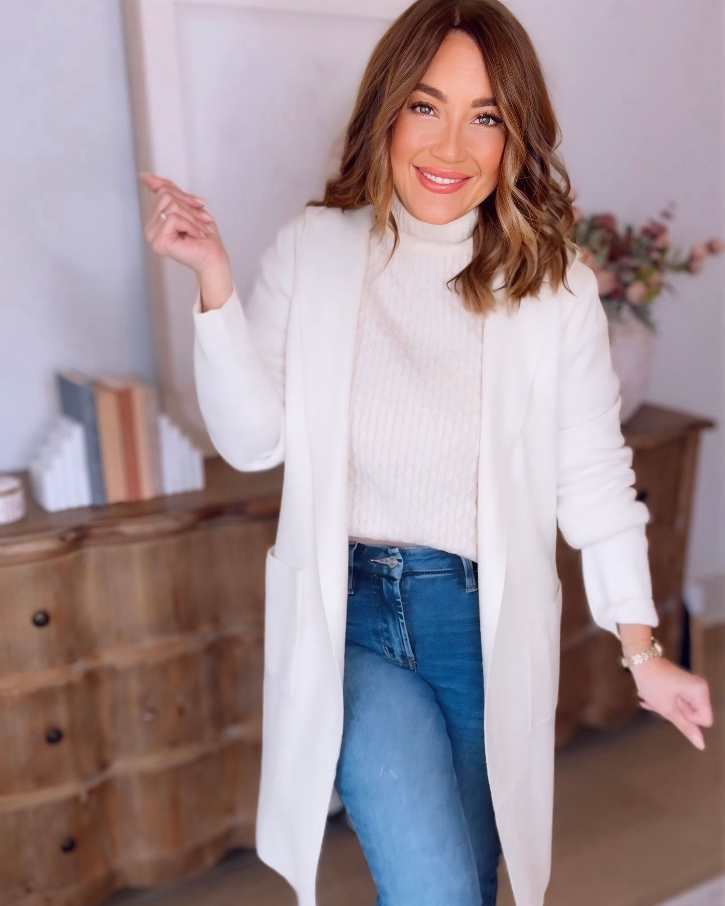 Fall Mornings Hooded Cardigan