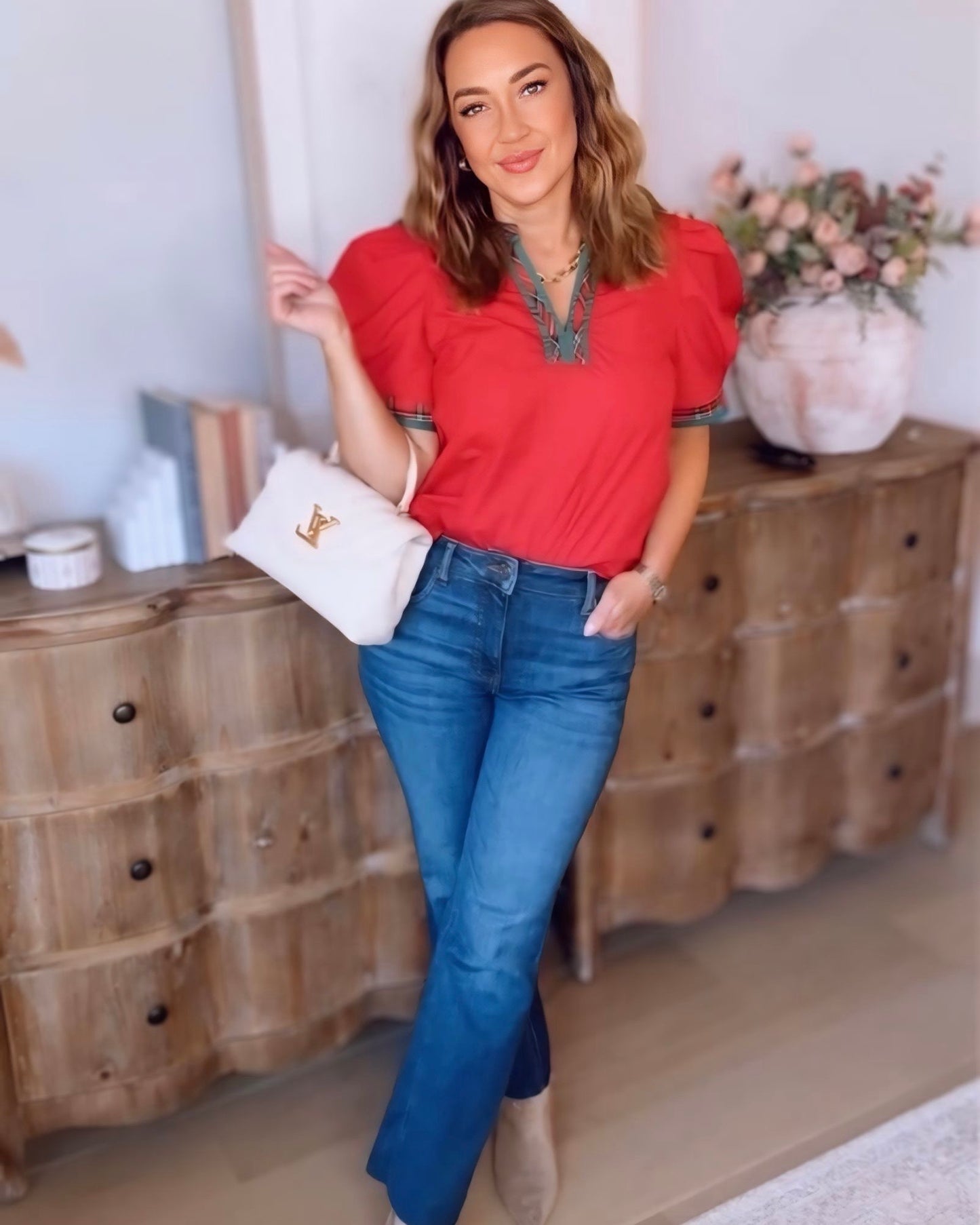 That Holiday Feeling Top- 3 Colors