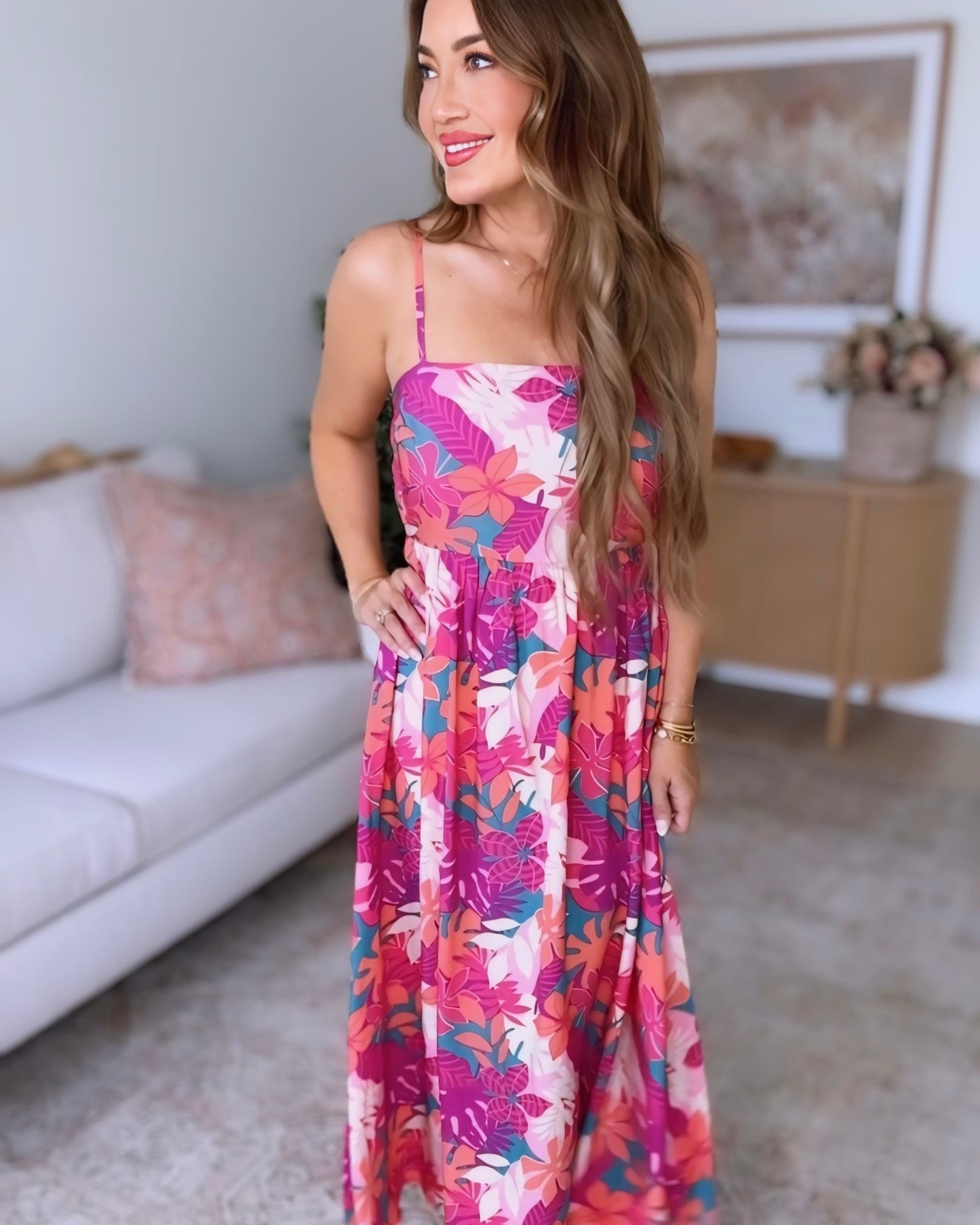 Dancing In The Sun Midi Dress