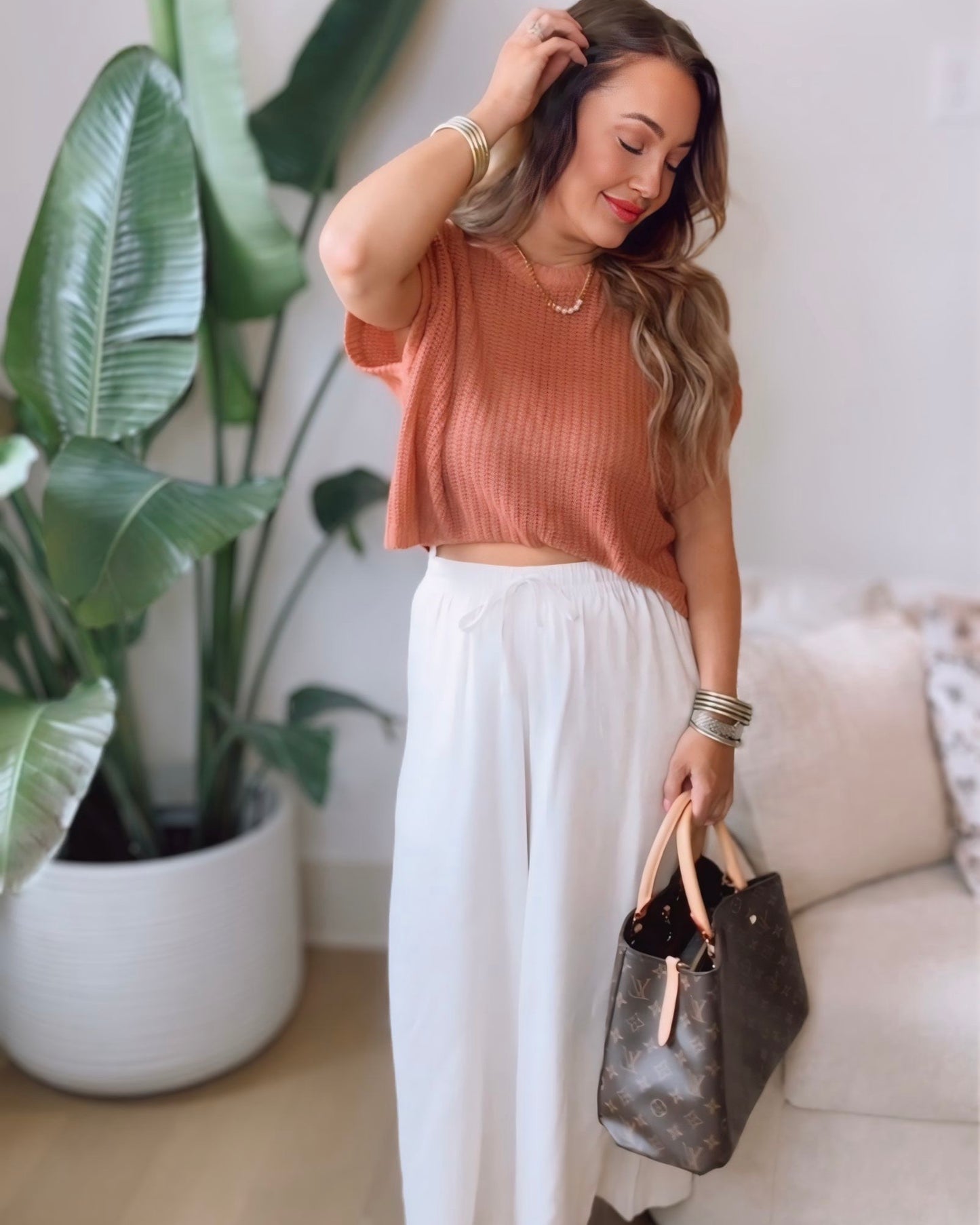 Khloe Dolman Sleeve Knit Top