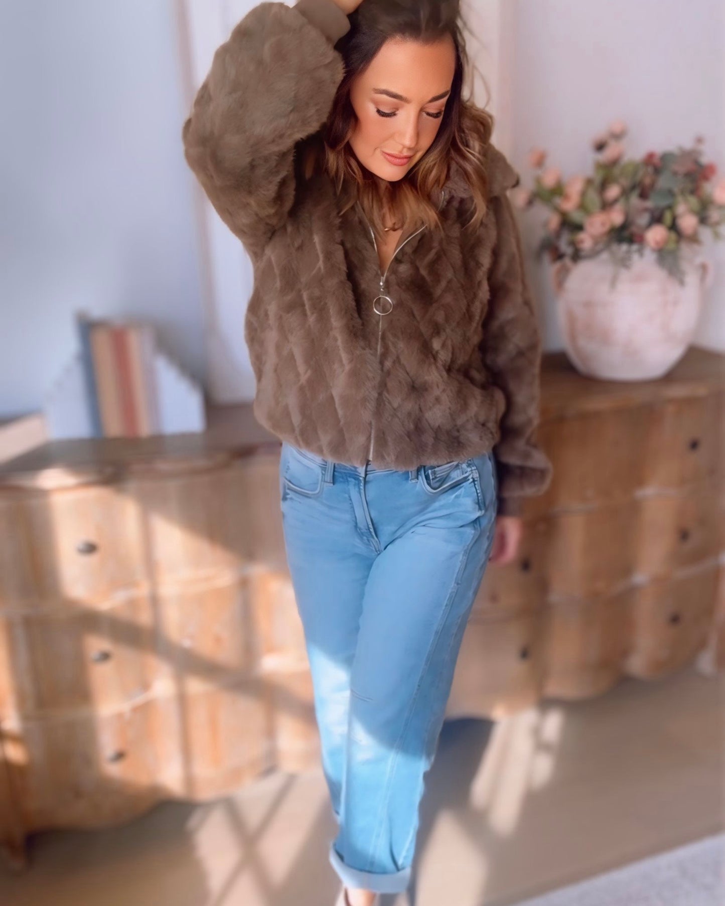 Indie Vegan Fur Jacket