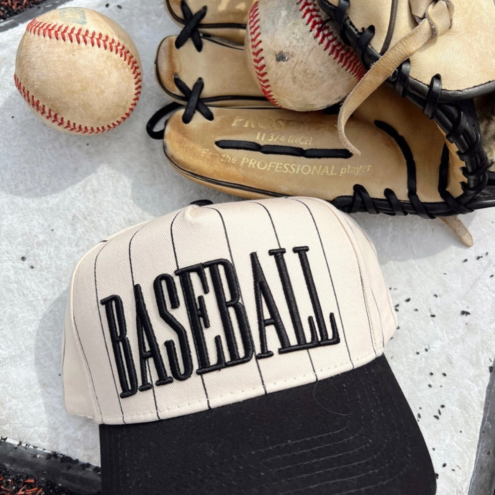 Baseball Season Snapback Hat