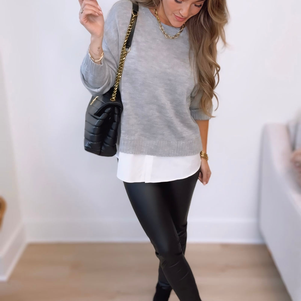 
                      
                        Make It Count Faux Leather Legging
                      
                    