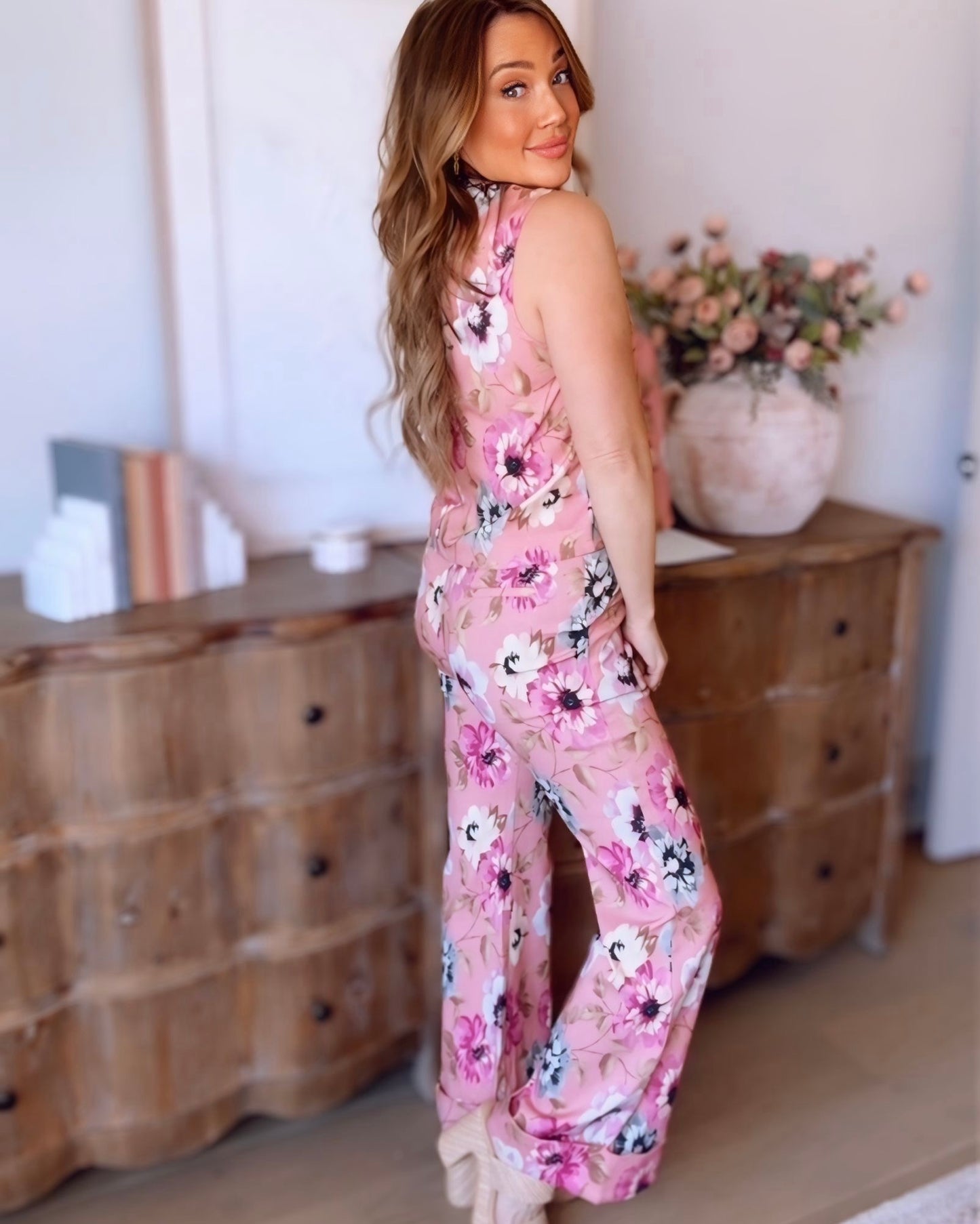 Lennox Floral Flare Pants