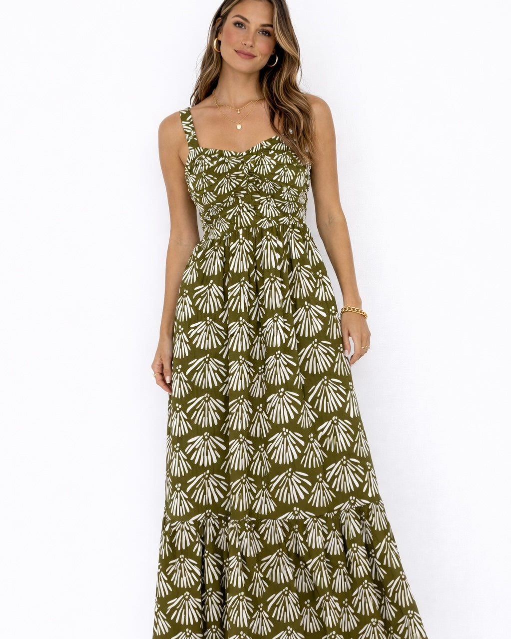 Lia Tiered Maxi Dress