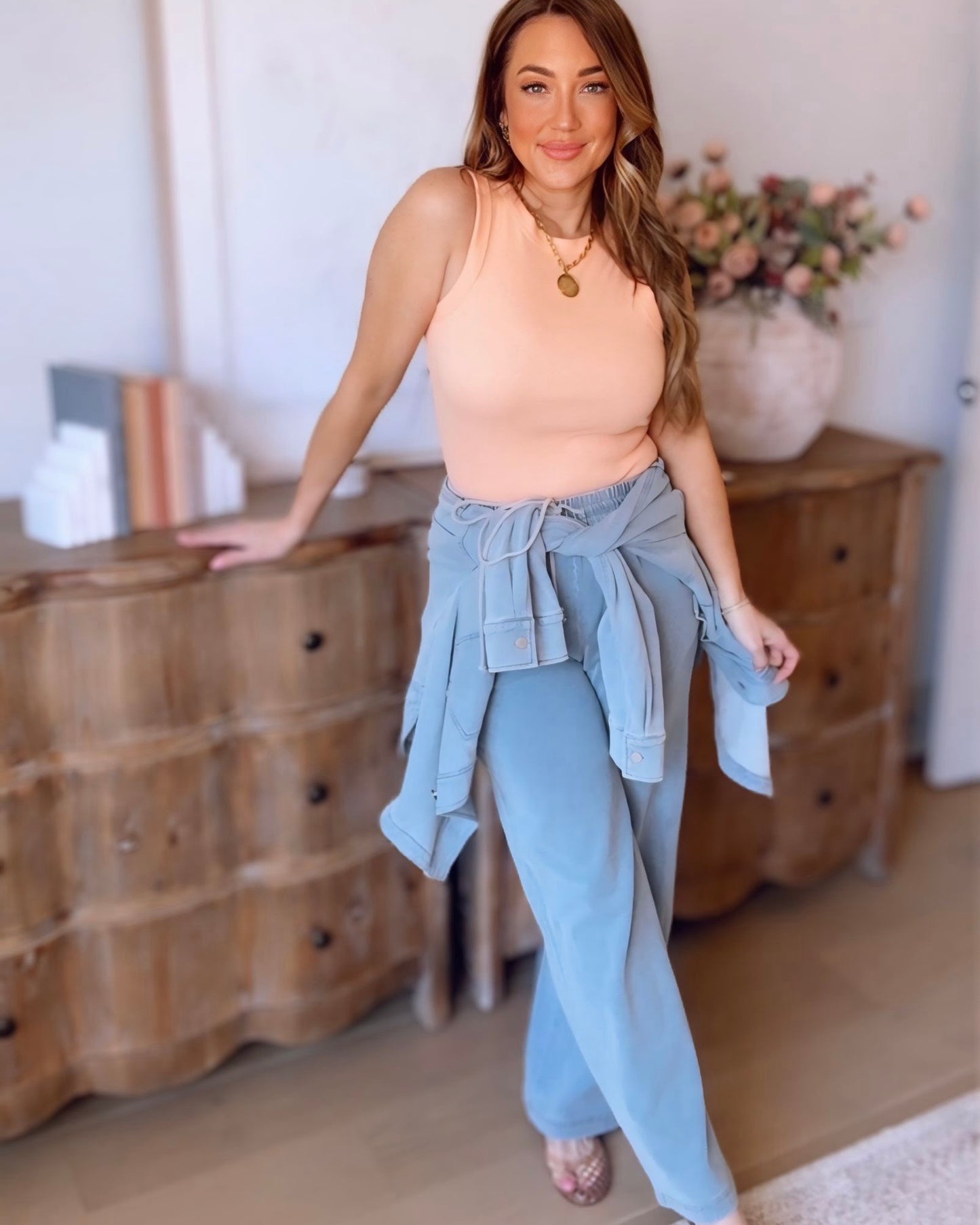 Josie Denim Sweatpants