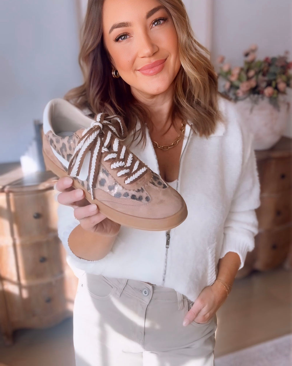 Destiny Leopard Sneaker