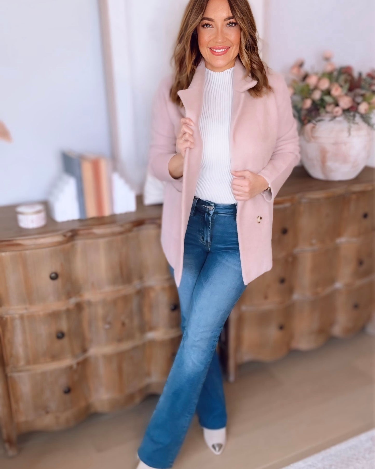 Helsa Fuzzy Cardigan