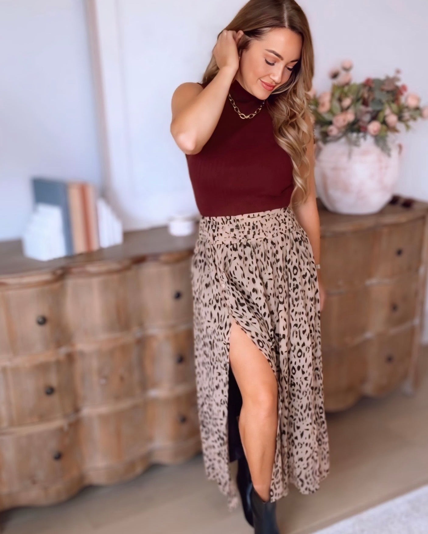 Marcie Sleeveless Knit Top
