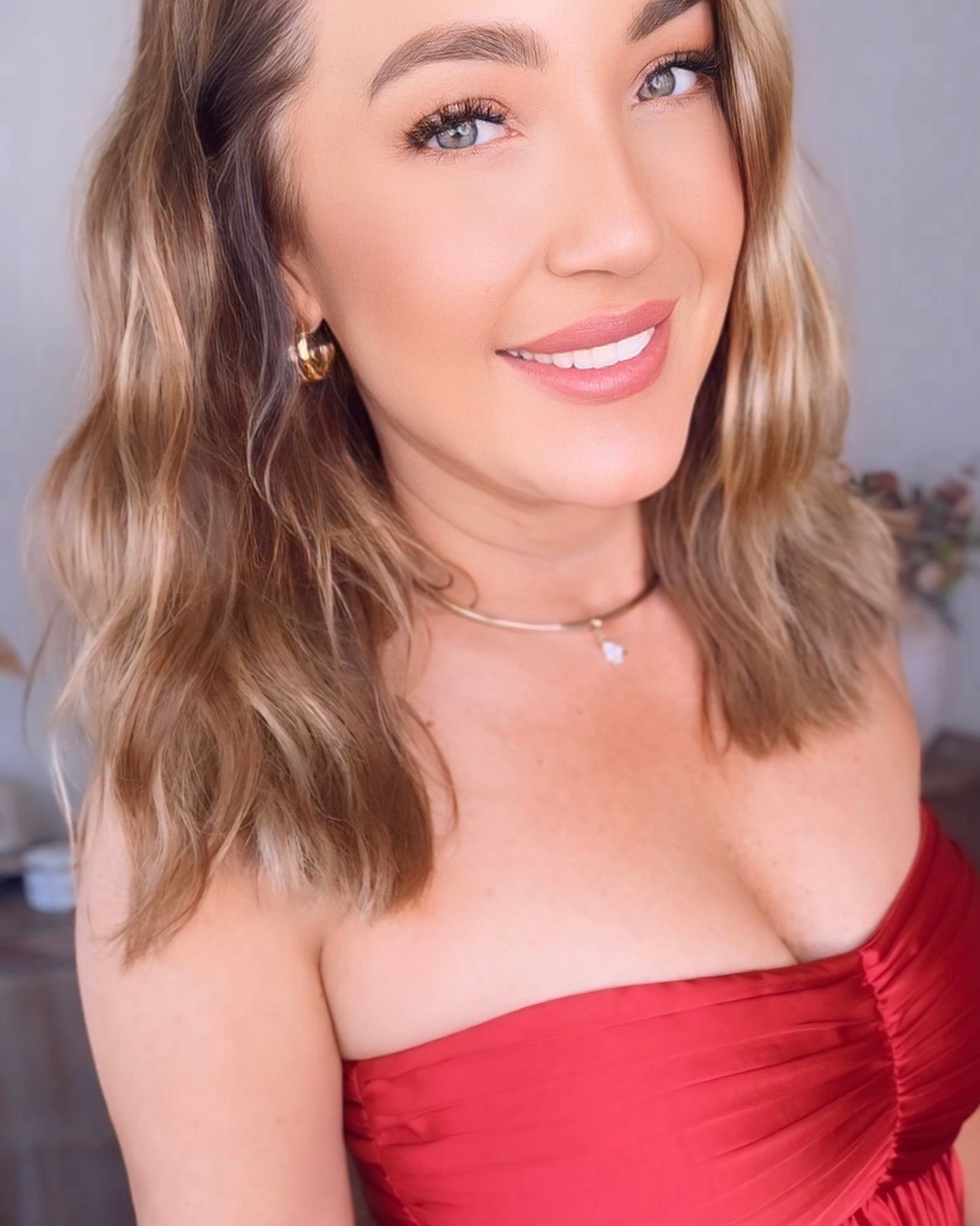 Pear Cut Necklace Cuff