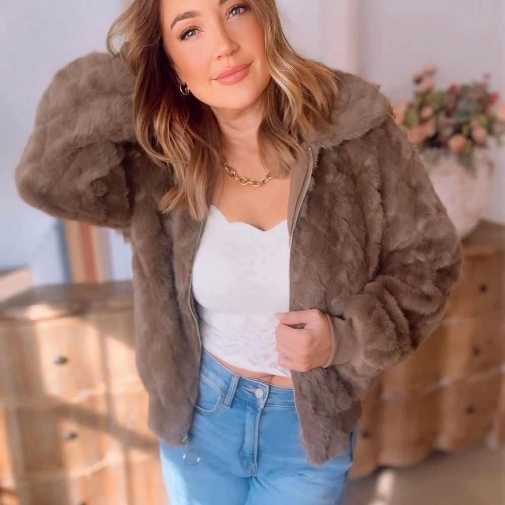 Indie Vegan Fur Jacket