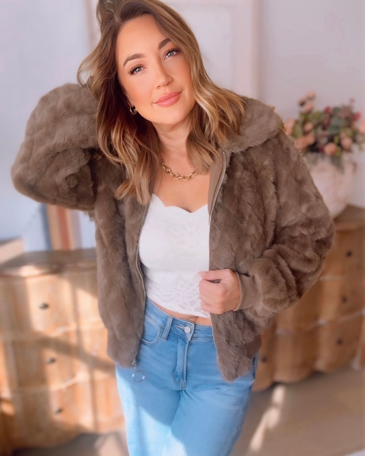 Indie Vegan Fur Jacket
