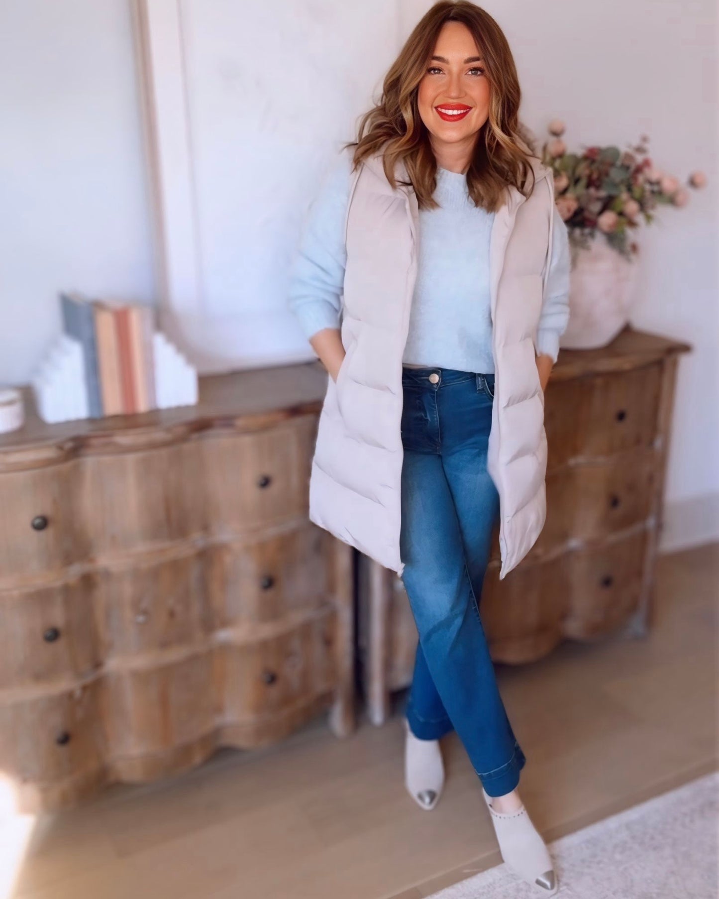 Leandra Shimmer Knit Sweater